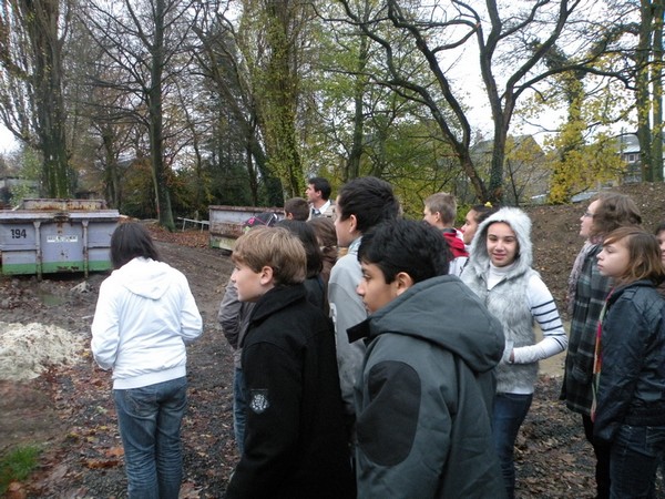 visite du chantier