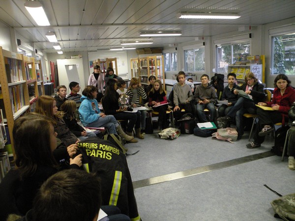 discussion avec les professionnels